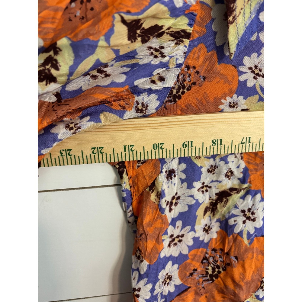 Free People Sugar Crush Mini Dress in Cobalt Small Cottage Core Grandma Core - Picture 5 of 9
